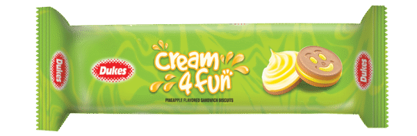 Dukes Cream 4 fun 125 x 48 ATC Pineapple Flv