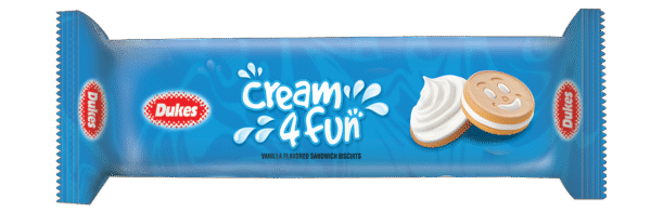 Dukes Cream 4 fun 125 x 48 ATC Vanilla Flv