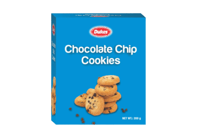 Dukes Chocolate Chip Cookies 200g x 12 Boxes