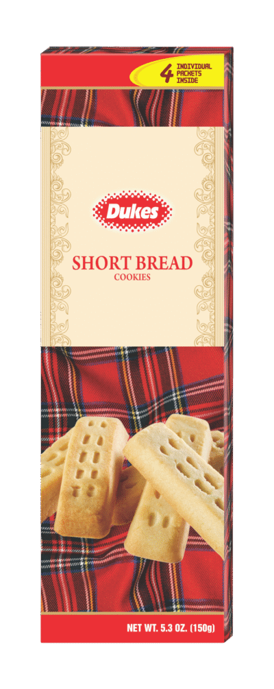Dukes Short Bread Cookies 150g x 24 Boxes