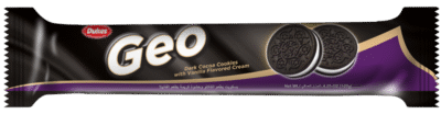 Dukes Geo Dark Cocoa Cookies 120g x 24 pcs - Image 2