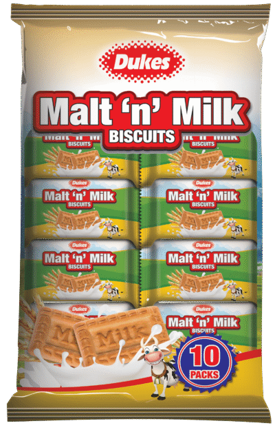 Dukes Malt 'n' Milk Value Pack 30g x 10 pcs x 20 Packs