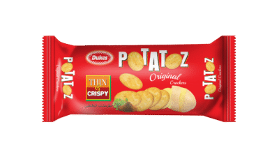 Dukes Potatoz Original Crackers 100g x 24 Pack