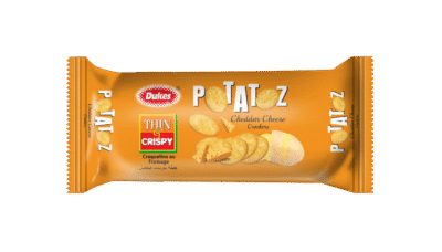 Dukes Potatoz Cheddar Cheese Crackers 100g x 24 Pack