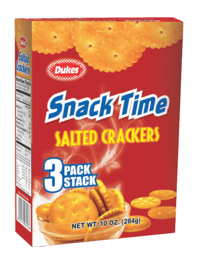 Dukes Snack Time Salted Crackers 284g x 12 Boxes