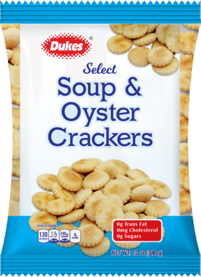 Dukes Soup & Oyster Crackers 340g x 12 Packs