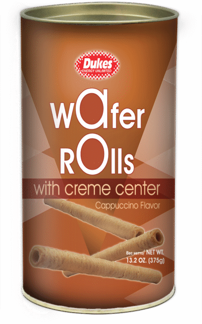 Dukes Wafer Rolls 300g x 12 Canisters