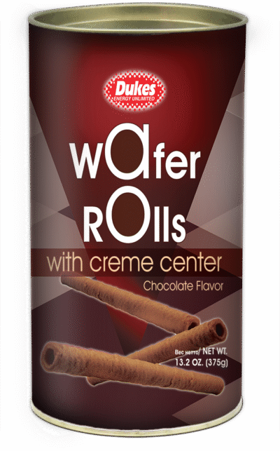 Dukes Wafer Rolls 300g x 12 Canisters - Image 2